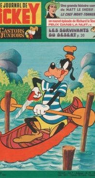 Le Journal de Mickey 1207 - Hachette 1975 - French