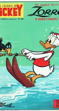 Le Journal de Mickey 0695 - Hachette 1965 - French