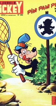 Le Journal de Mickey 0886 - Hachette 1969 - French