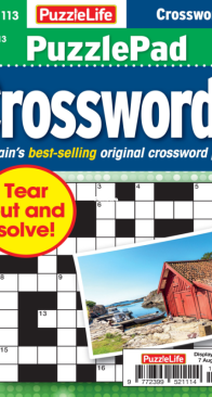 PuzzleLife PuzzlePad Crosswords - Issue 113 - July 2025 - English