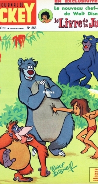 Le Journal de Mickey 0858 - Hachette 1968 - French