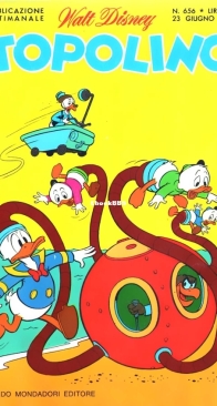 Topolino 0656 - Mondadori 1968 - Italian