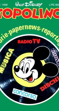 Topolino 1458 - Mondadori 1983 - Italian