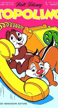 Topolino 1111 - Mondadori 1977 - Italian