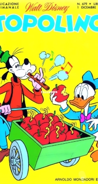Topolino 0679 - Mondadori 1968 - Italian