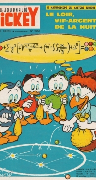 Le Journal de Mickey 1068 - Hachette 1972 - French