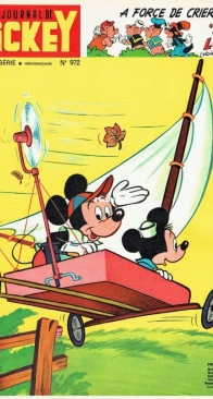 Le Journal de Mickey 0972 - Hachette 1971 - French
