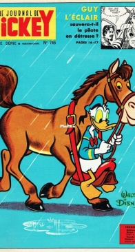 Le Journal de Mickey 0745 - Hachette 1966 - French