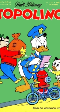 Topolino 0732 - Mondadori 1969 - Italian