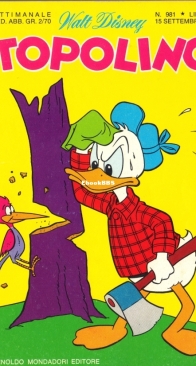 Topolino 0981 - Mondadori 1974 - Italian