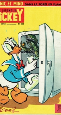 Le Journal de Mickey 0633 - Hachette 1964 - French