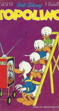 Topolino 0941 - Mondadori 1973 - Italian