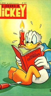 Le Journal de Mickey 0227 - Hachette 1956 - French