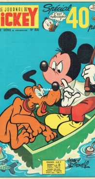 Le Journal de Mickey 0800 - Hachette 1967 - French