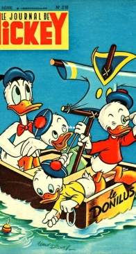 Le Journal de Mickey 0216 - Hachette 1956 - French