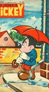 Le Journal de Mickey 0105 - Hachette 1954 - French