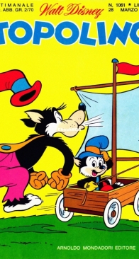 Topolino 1061 - Mondadori 1976 - Italian