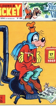 Le Journal de Mickey 0896 - Hachette 1969 - French