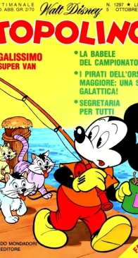 Topolino 1297 - Mondadori 1980 - Italian