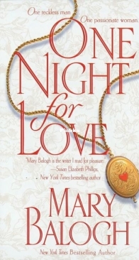 One Night for Love - Bedwyn Saga Prequel - Mary Balogh - English