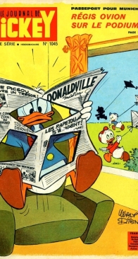 Le Journal de Mickey 1045 - Hachette 1972 - French
