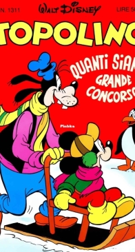 Topolino 1311 - Mondadori 1981 - Italian