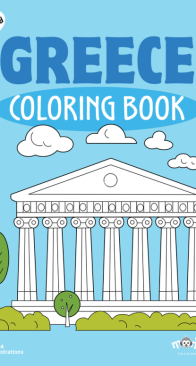 Greece - Coloring Book - Monkey Pen - English