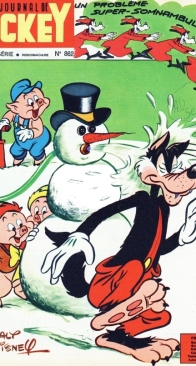 Le Journal de Mickey 0862 - Hachette 1968 - French