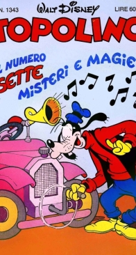 Topolino 1343 - Mondadori 1981 - Italian