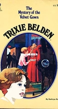The Mystery of the Velvet Gown  - Trixie Belden 29 - Julie Campbell -   English