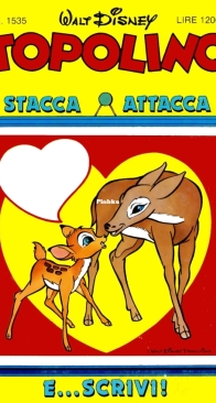 Topolino 1535 - Mondadori 1985 - Italian