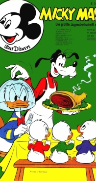 Micky Maus 1972 - 46 - Ehapa - German
