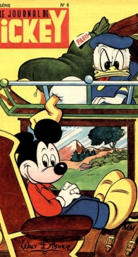 Le Journal de Mickey 0006 -  Hachette 1952 - French