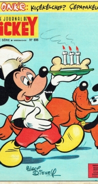 Le Journal de Mickey 0696 - Hachette 1965 - French