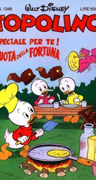 Topolino 1348 - Mondadori 1981 - Italian