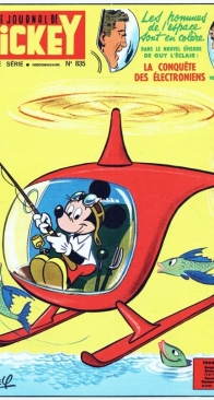Le Journal de Mickey 0835 - Hachette 1968 - French