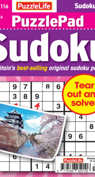 PuzzleLife PuzzlePad Sudoku - Issue 116 - 05.2025 - English
