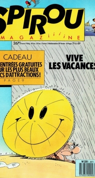 Le Journal de Spirou 2671 - Dupuis 1989 - French