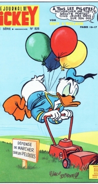 Le Journal de Mickey 0828 - Hachette 1968 - French
