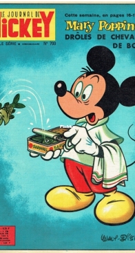 Le Journal de Mickey 0703 - Hachette 1965 - French