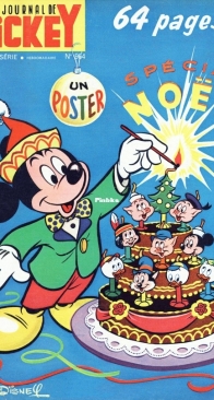 Le Journal de Mickey 0964 - Hachette 1970 - French