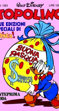 Topolino 1583 - Mondadori 1986 - Italian