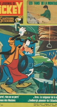Le Journal de Mickey 1202 - Hachette 1975 - French