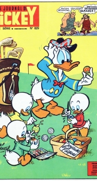 Le Journal de Mickey 0829 - Hachette 1968 - French