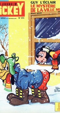 Le Journal de Mickey 0874 - Hachette 1969 - French