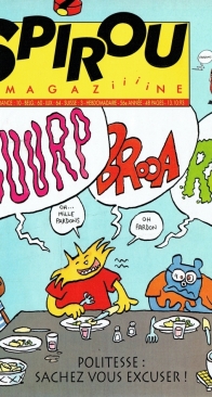 Le Journal de Spirou 2896 - Dupuis 1993 - French