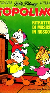Topolino 1186 - Mondadori 1978 - Italian