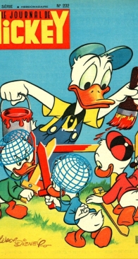 Le Journal de Mickey 0232 - Hachette 1956 - French