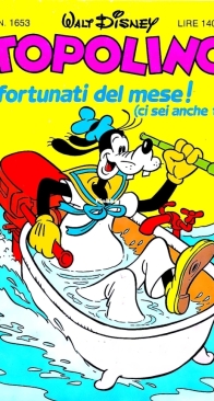 Topolino 1653 - Mondadori 1987 - Italian