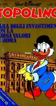 Topolino 1378 - Mondadori 1982 - Italian
